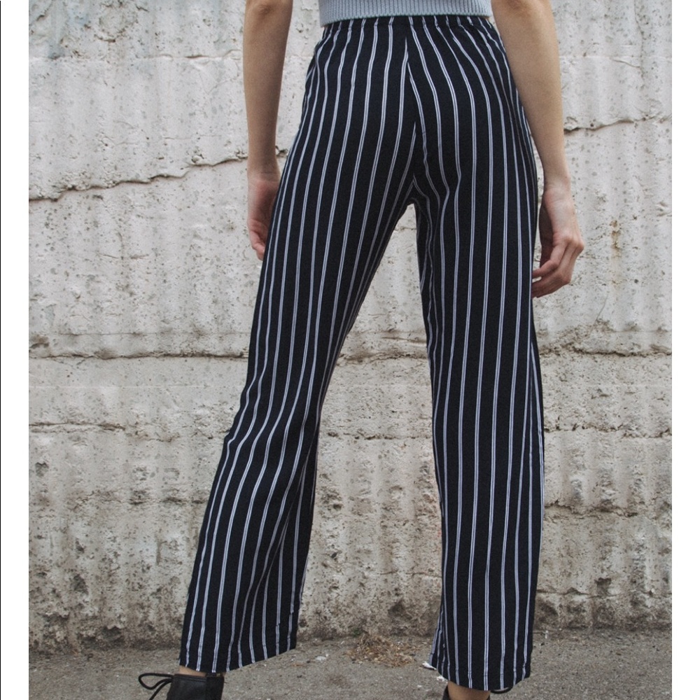 Brandy Melville Frankie Stripe Pants - Picture 3 of 6